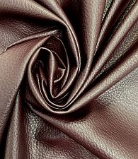 Кожзам фактурный бордо